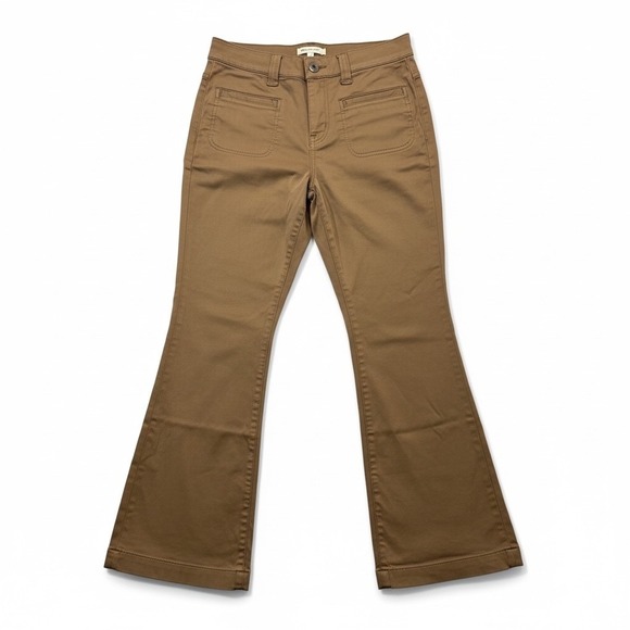 Madewell Pants - Madewell Emmett Flare Crop Pants Size 26